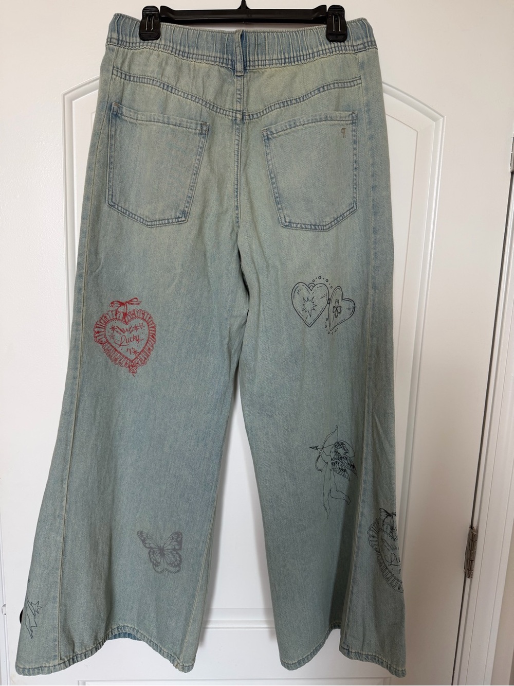 NWOT Anthropologie Pilcro The Adi Jeans Mid-Rise Flare Size M - Picture 4 of 8